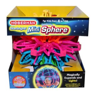 Photo of the Hoberman Starbright Mini Sphere